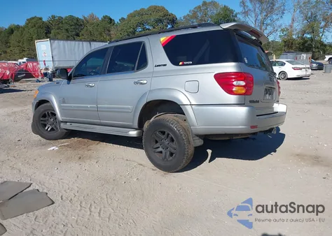 2001 Toyota Sequoia Limited V8 из США, поврежденный, VIN 5TDZT38A01S009860